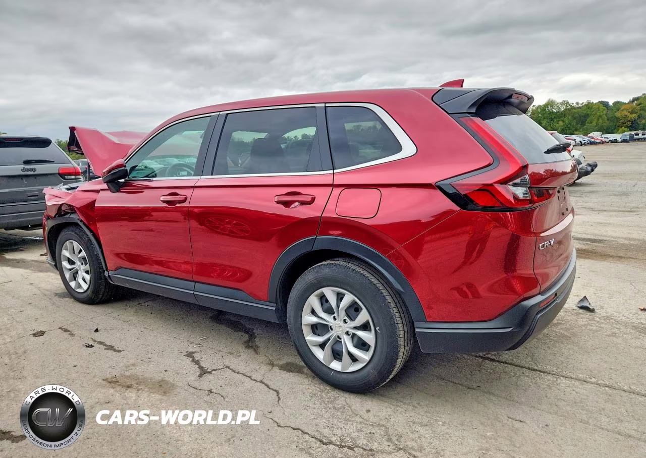 2025 Honda Cr-V Lx VIN:2HKRS4H2XSH496185 - 2