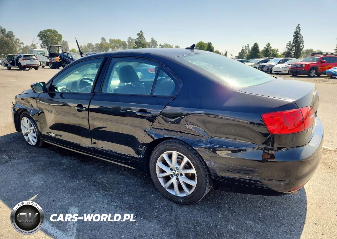 2012 Volkswagen Jetta Se VIN:3VWDP7AJ4CM302743 - 2