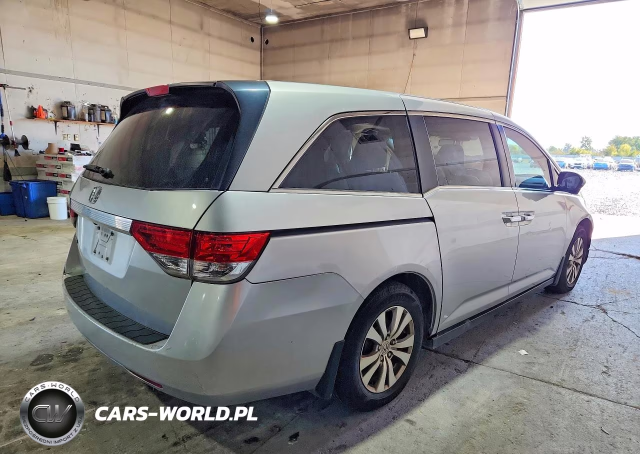 2015 Honda Odyssey Exl VIN:5FNRL5H69FB019354 - 3