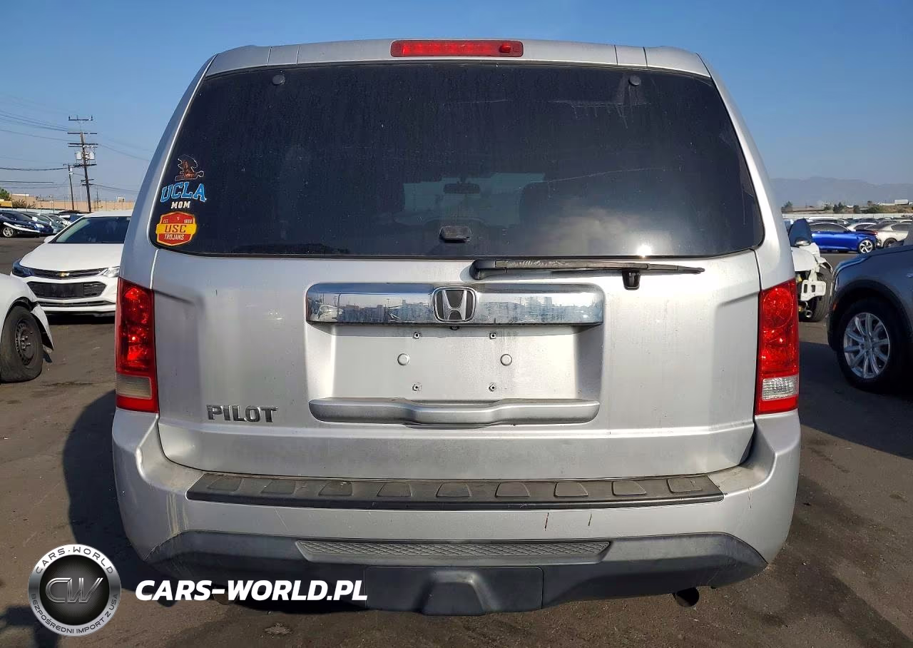 2013 Honda Pilot Lx VIN:5FNYF3H26DB035237 - 6