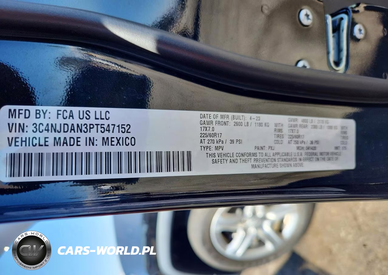 2023 Jeep Compass Sport VIN:3C4NJDAN3PT547152 - 14