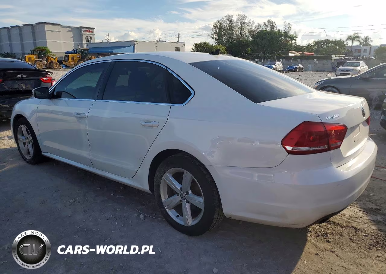 2014 Volkswagen Passat Se VIN:1VWBS7A32EC055346 - 2