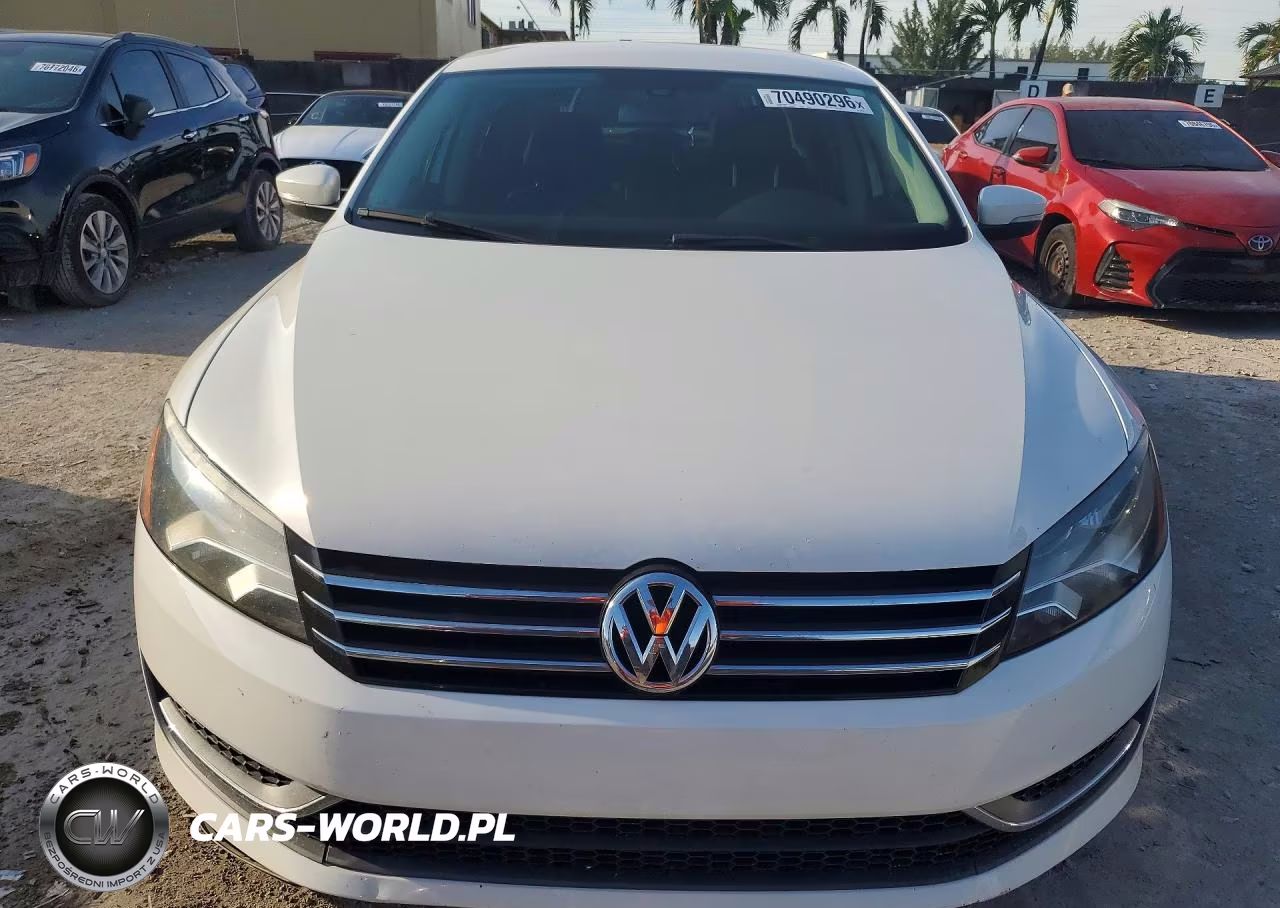 2014 Volkswagen Passat Se VIN:1VWBS7A32EC055346 - 5