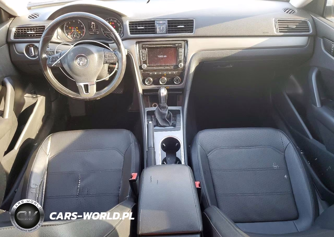 2014 Volkswagen Passat Se VIN:1VWBS7A32EC055346 - 8