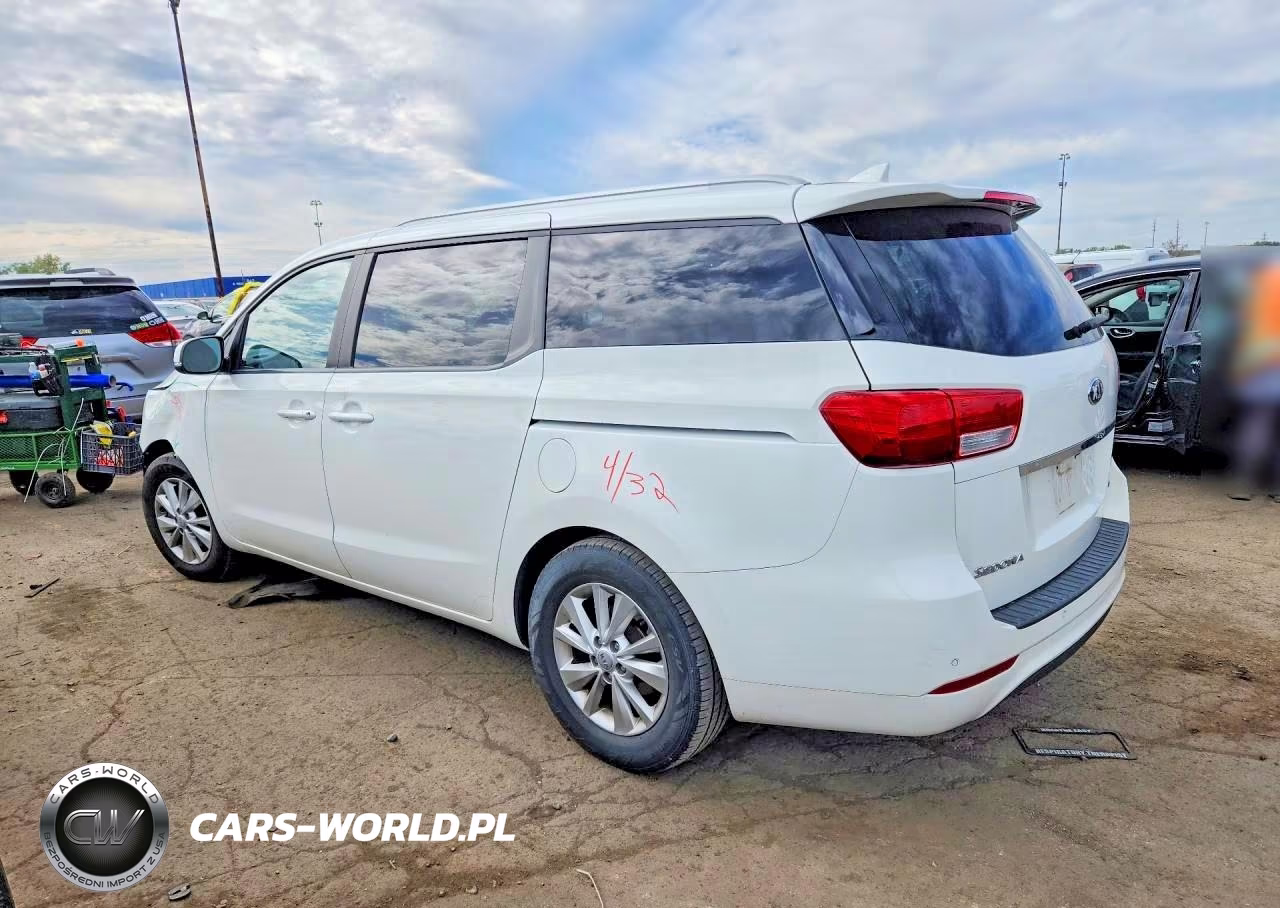 2016 Kia Sedona Lx VIN:KNDMB5C10G6100460 - 2