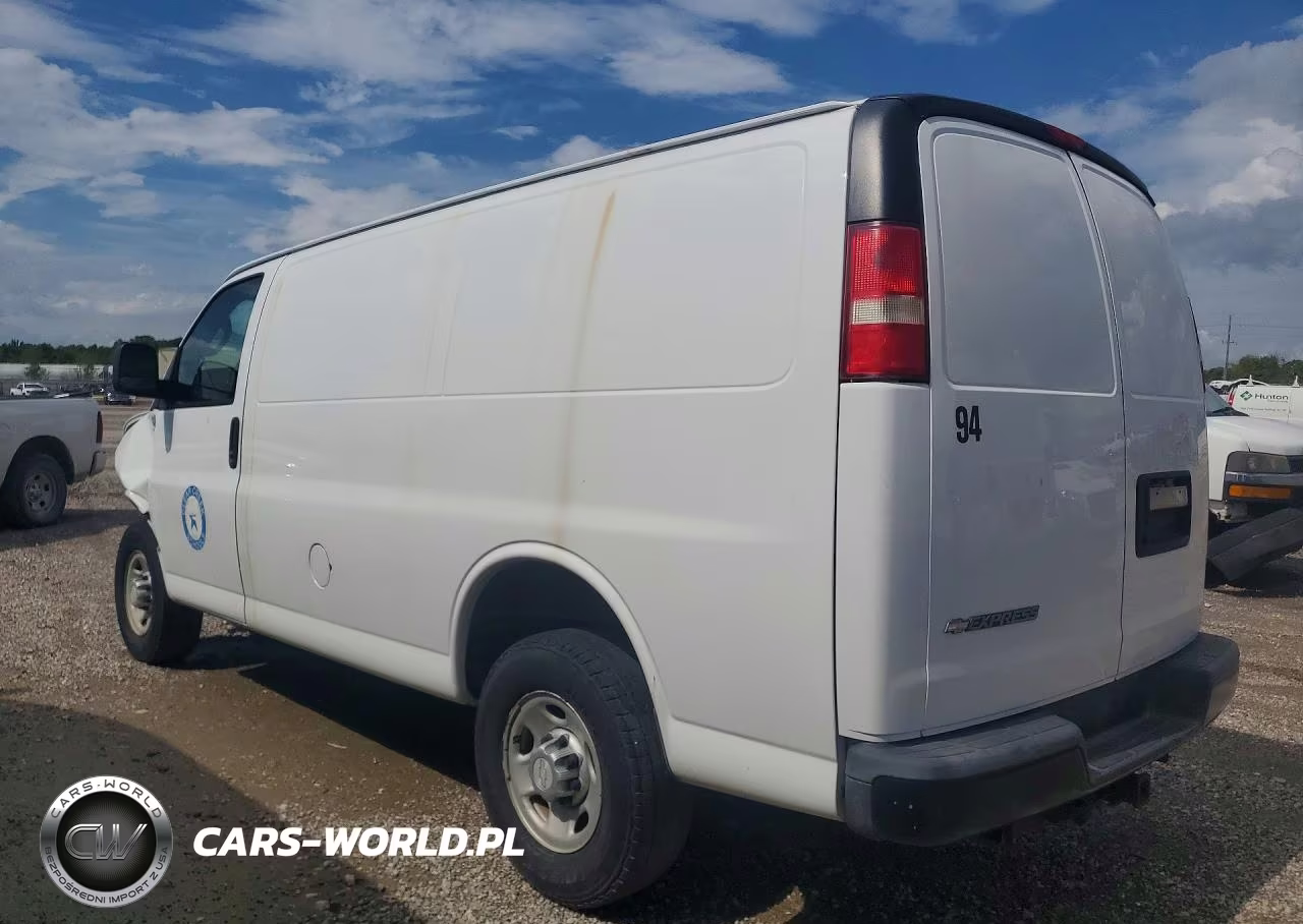 2017 Chevrolet Express 2500 Cargo Delivery Van VIN:1GCWGAFFXH1110857 - 2