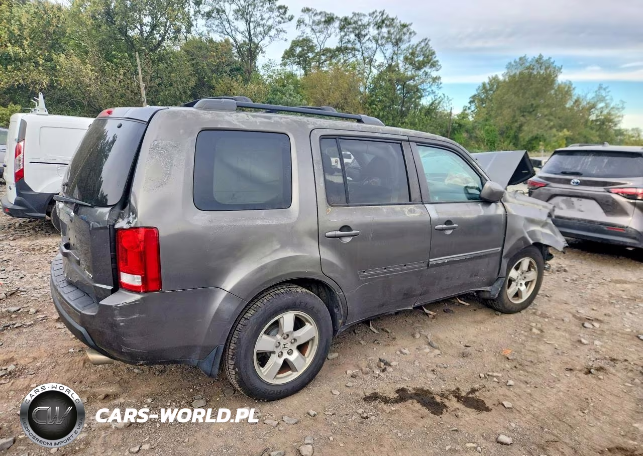 2011 Honda Pilot Exl VIN:5FNYF4H61BB079362 - 3