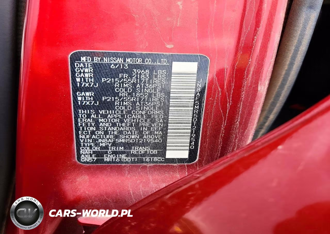 2013 Nissan Juke S VIN:JN8AF5MR5DT219540 - 12