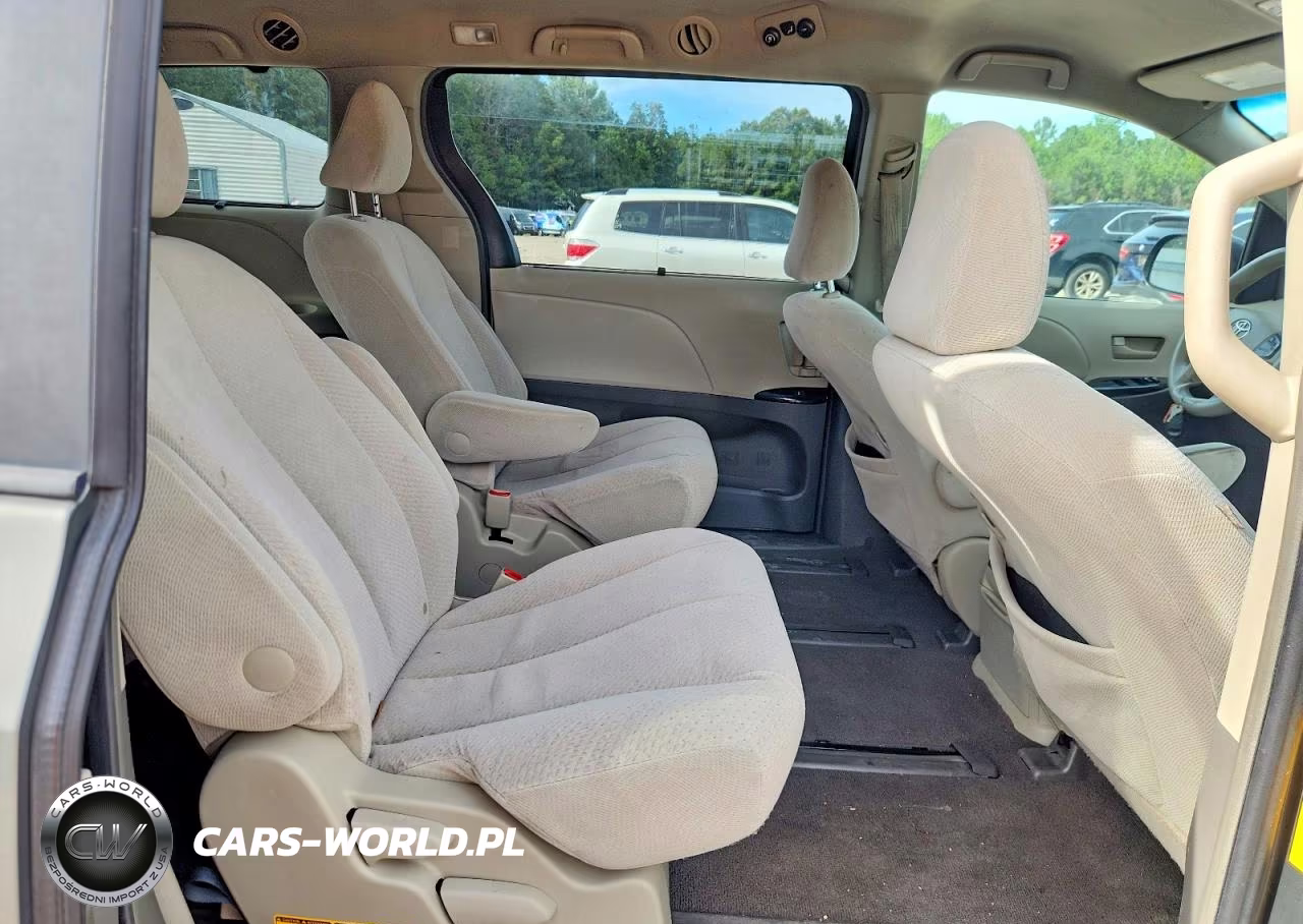 2011 Toyota Sienna Le VIN:5TDJK3DC6BS005546 - 11