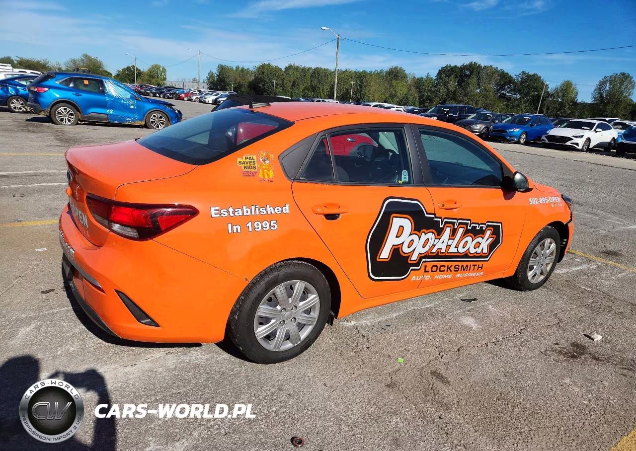 2021 Kia Rio Lx VIN:3KPA24AD8ME378846 - 3