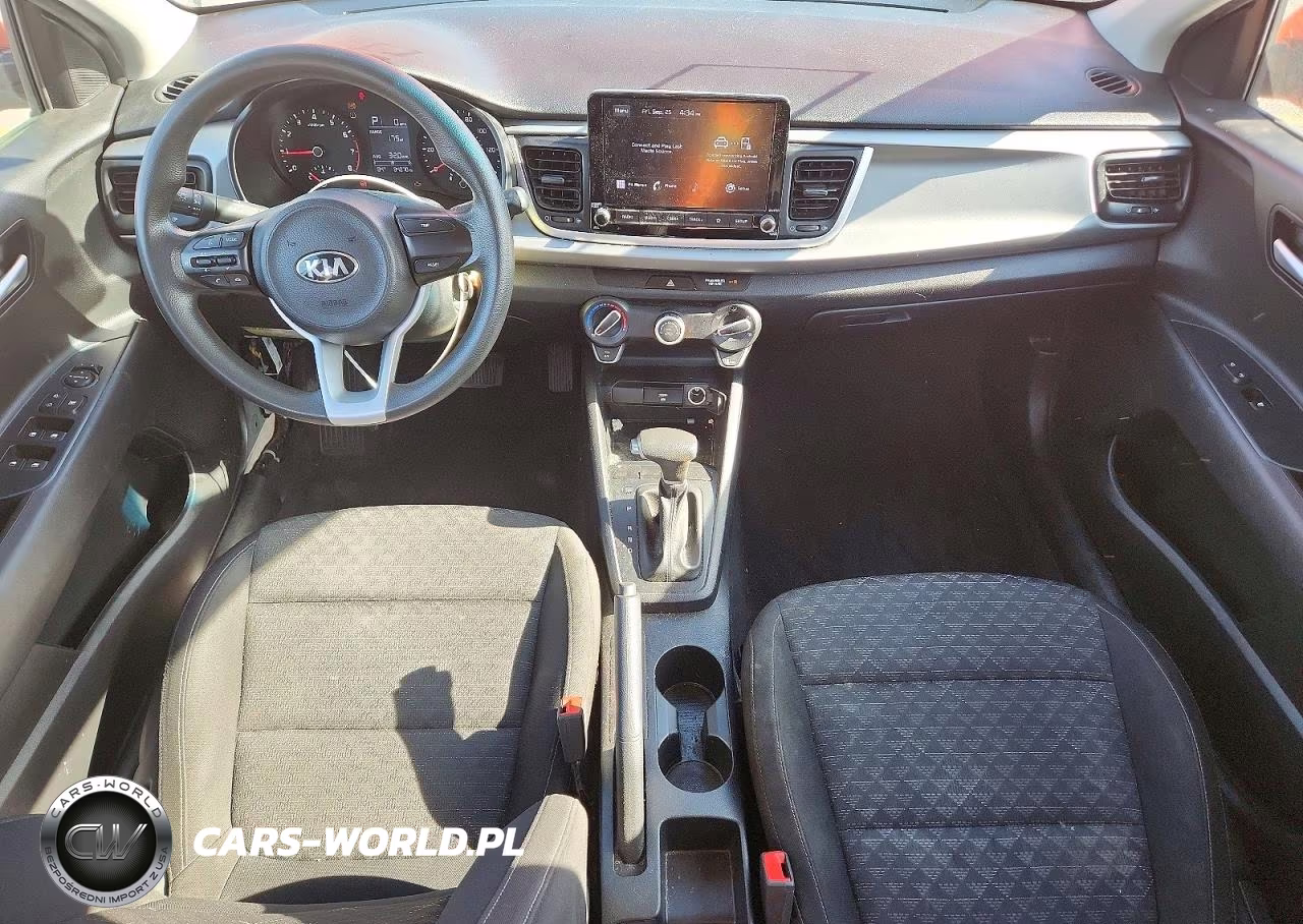 2021 Kia Rio Lx VIN:3KPA24AD8ME378846 - 8