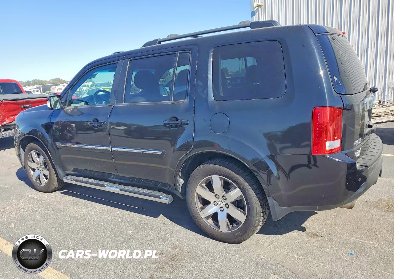 2012 Honda Pilot Touring VIN:5FNYF4H93CB073123 - 2