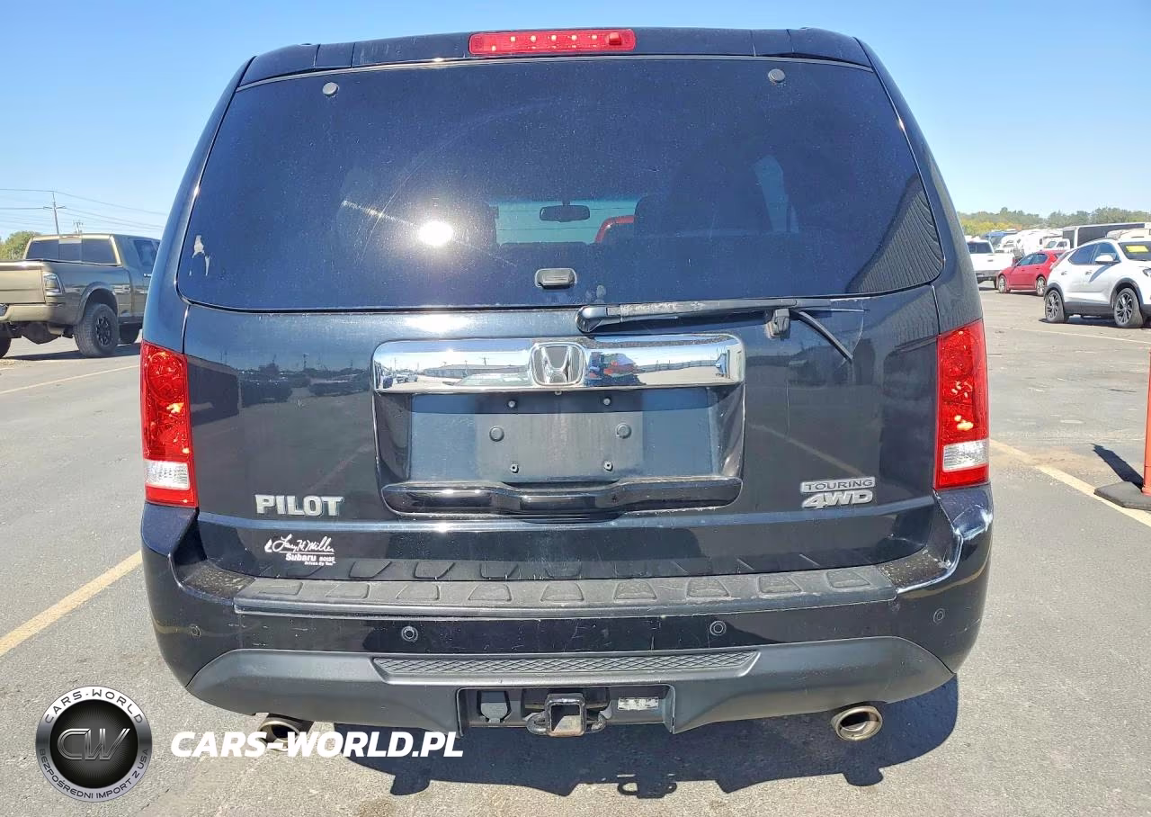 2012 Honda Pilot Touring VIN:5FNYF4H93CB073123 - 6