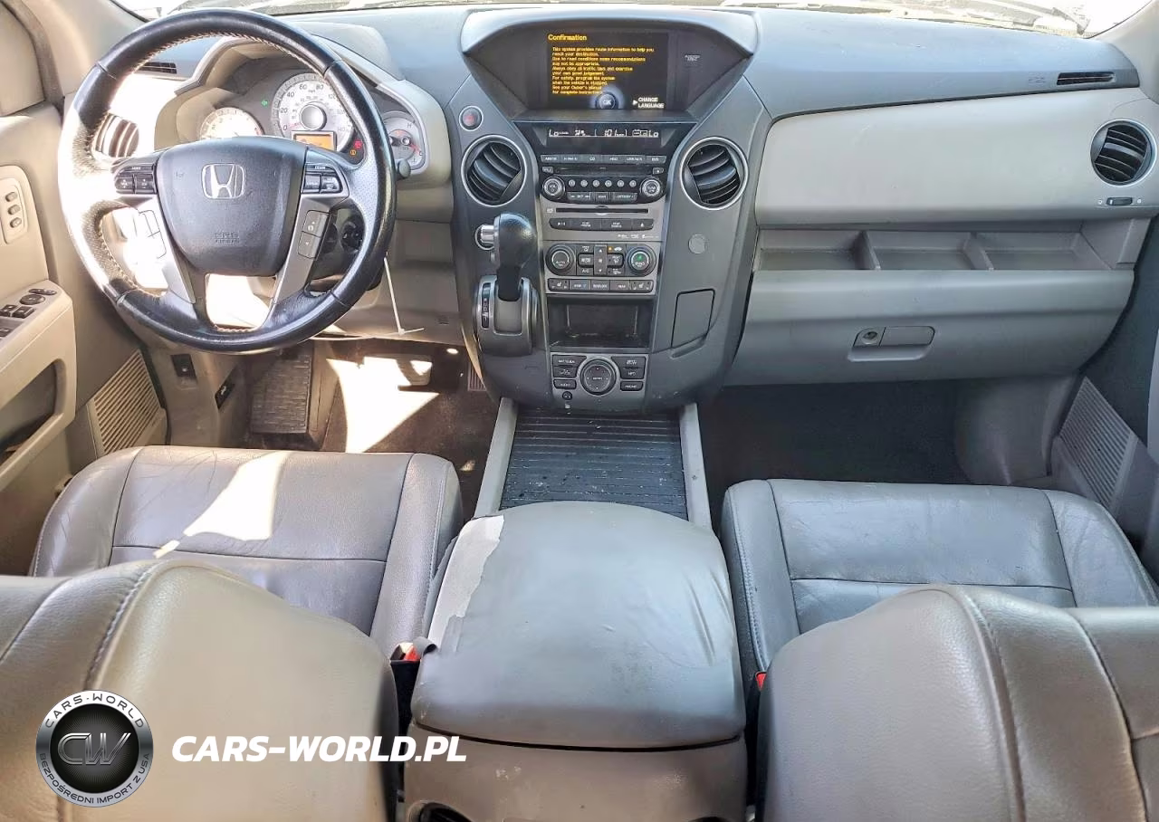 2012 Honda Pilot Touring VIN:5FNYF4H93CB073123 - 8