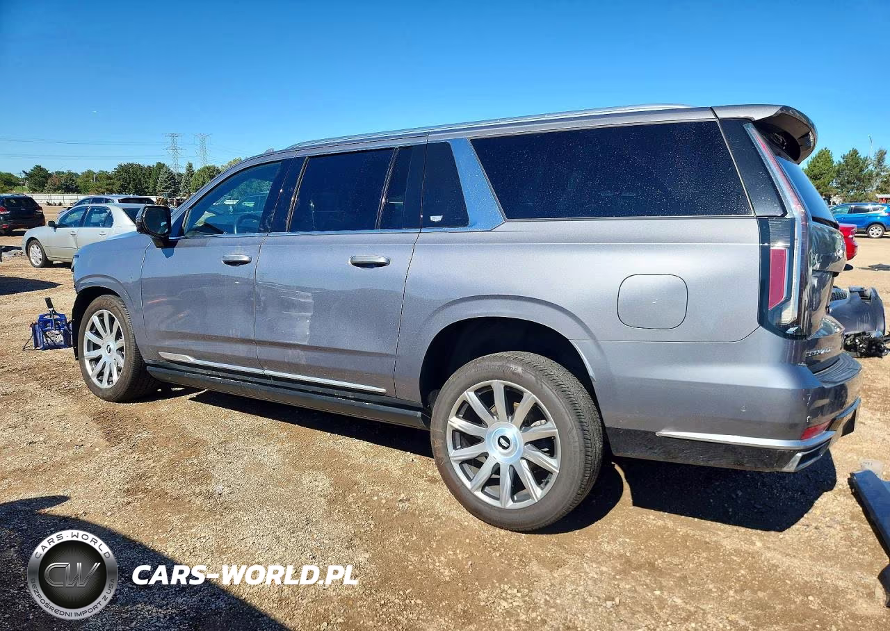 2022 Cadillac Escalade Esv Premium Luxury Platinum VIN:1GYS4MKL7NR178397 - 2