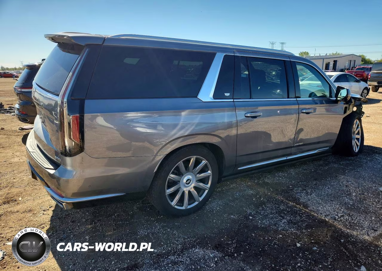 2022 Cadillac Escalade Esv Premium Luxury Platinum VIN:1GYS4MKL7NR178397 - 3