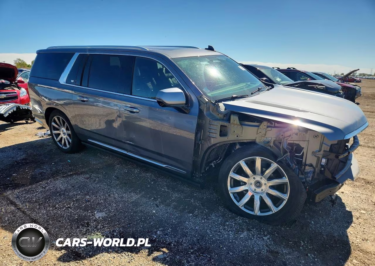 2022 Cadillac Escalade Esv Premium Luxury Platinum VIN:1GYS4MKL7NR178397 - 4