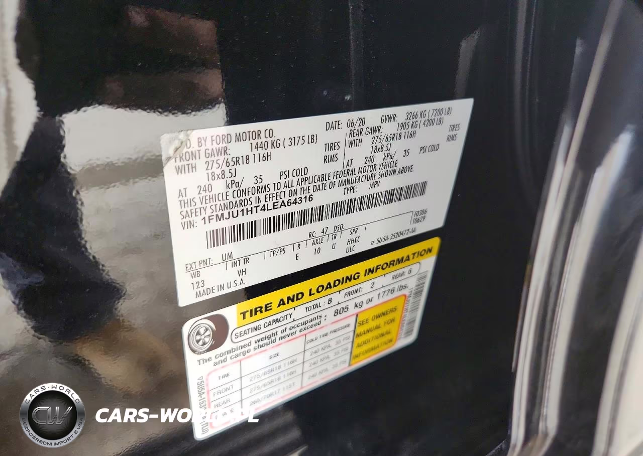 2020 Ford Expedition Xlt VIN:1FMJU1HT4LEA64316 - 13
