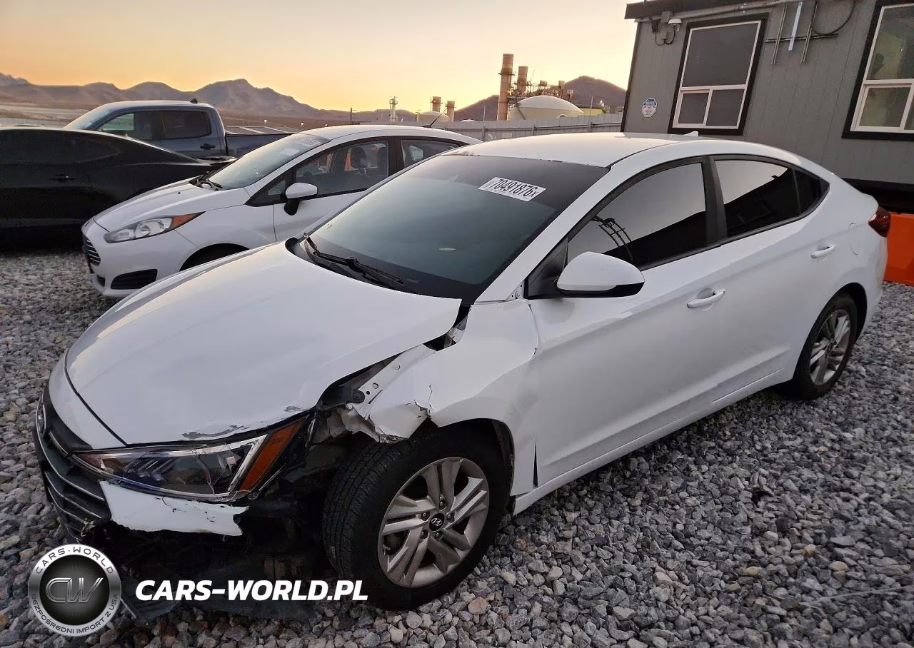 2020 Hyundai Elantra Sel VIN:5NPD84LF3LH508133 - 1