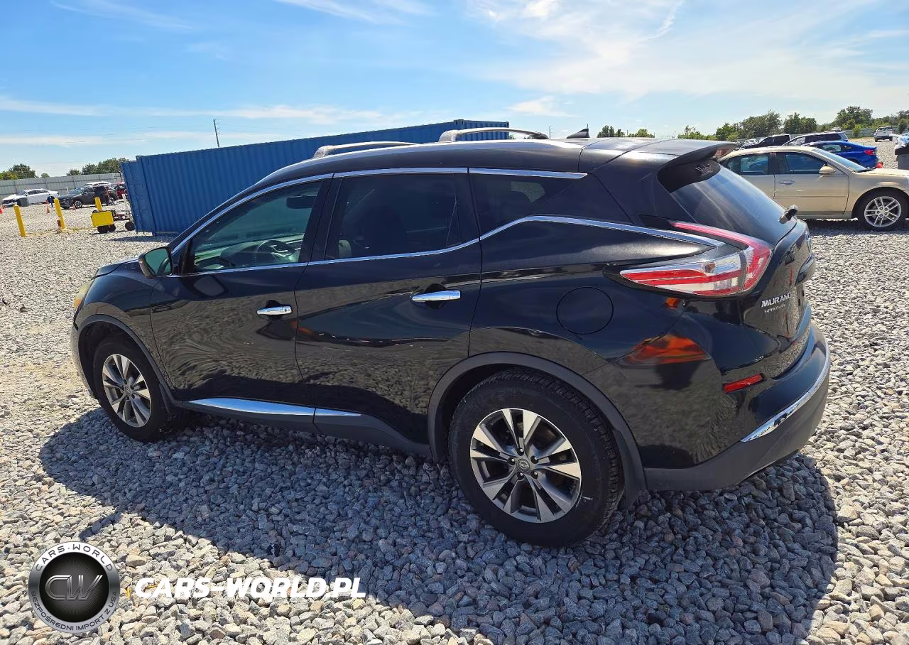 2016 Nissan Murano Sl VIN:5N1AZ2MGXGN138800 - 2