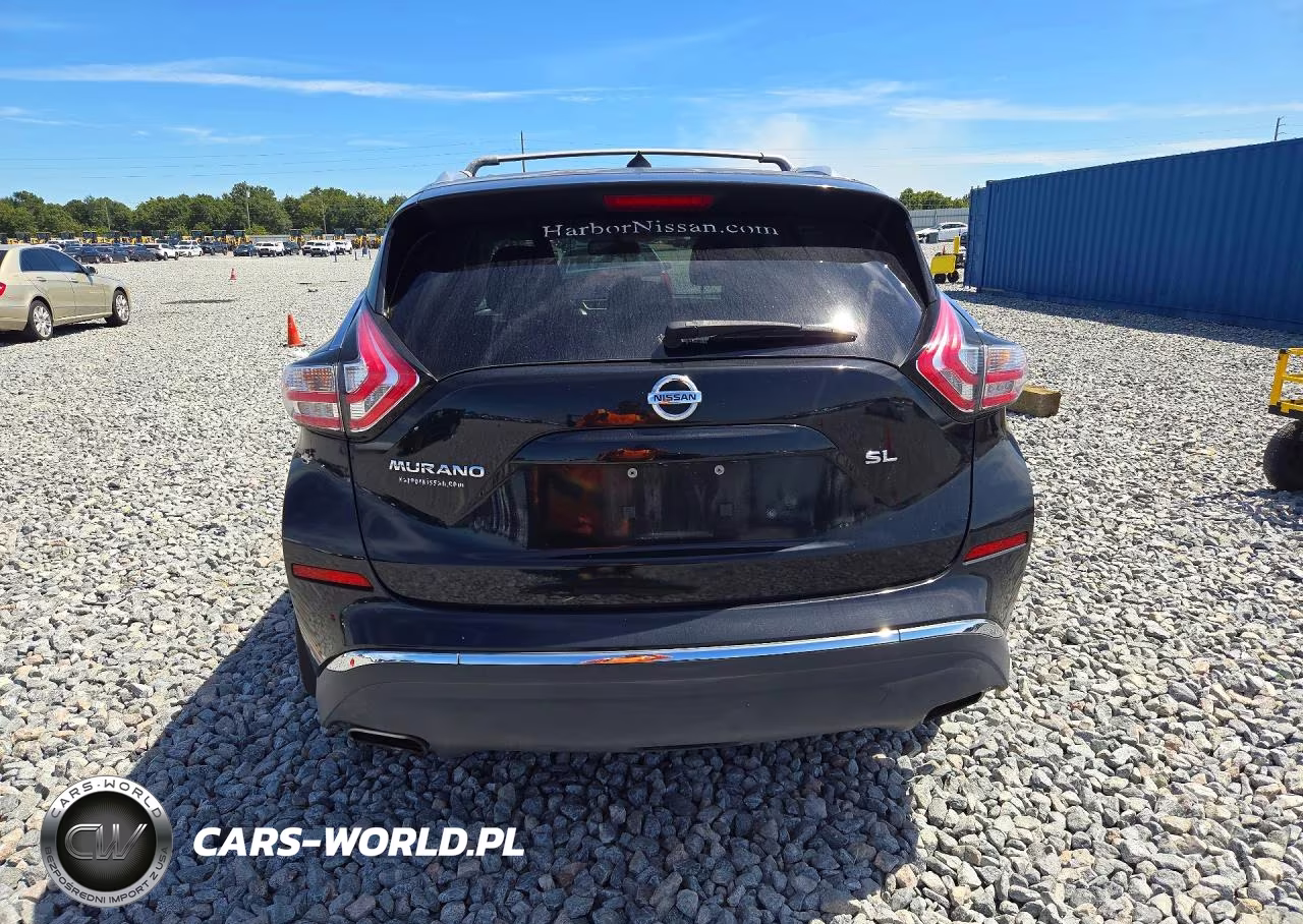 2016 Nissan Murano Sl VIN:5N1AZ2MGXGN138800 - 6