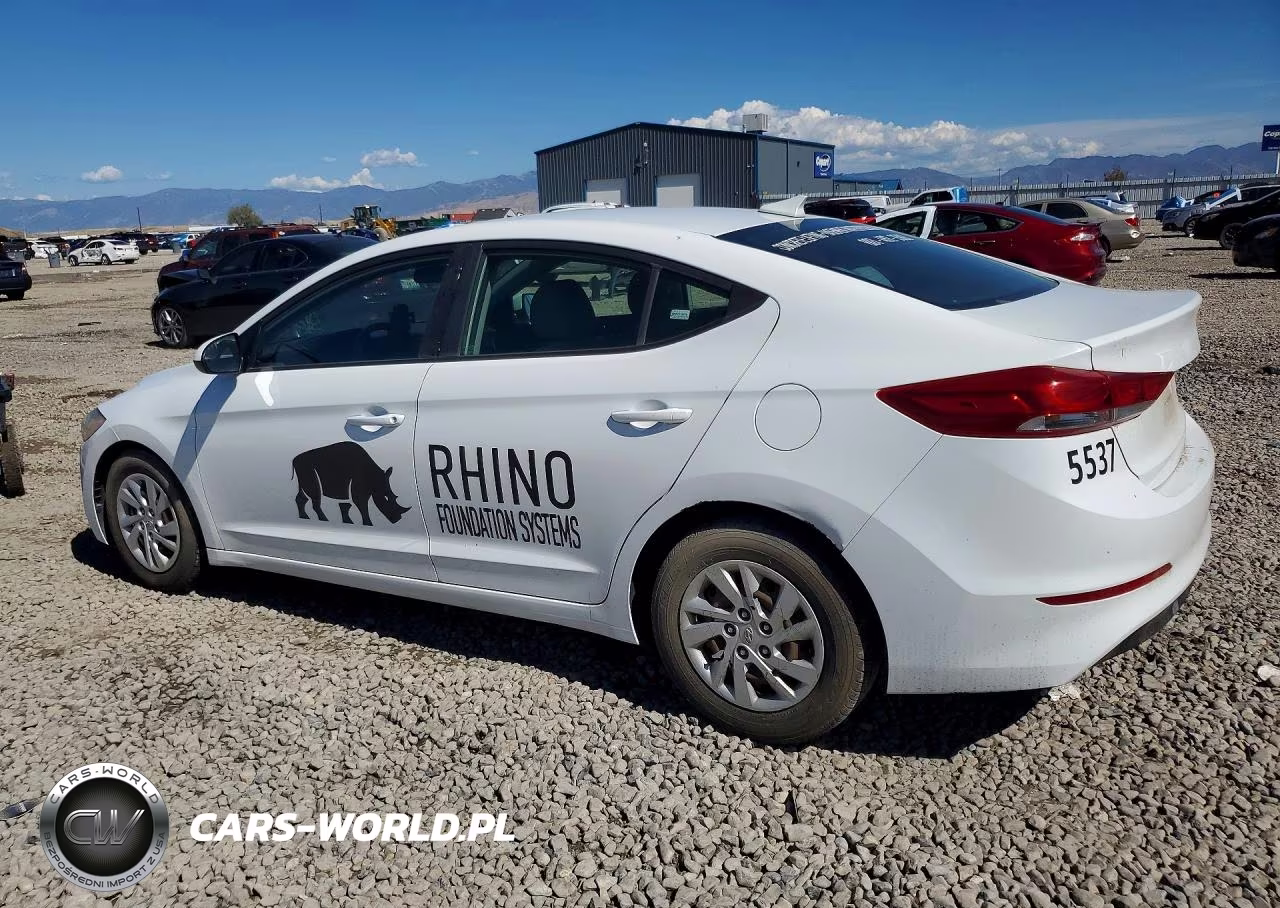 2017 Hyundai Elantra Se VIN:5NPD74LF6HH095537 - 2