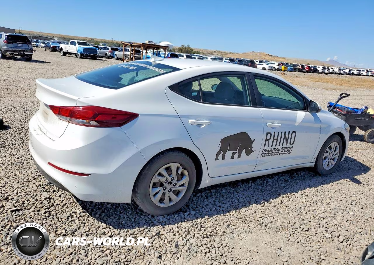 2017 Hyundai Elantra Se VIN:5NPD74LF6HH095537 - 3