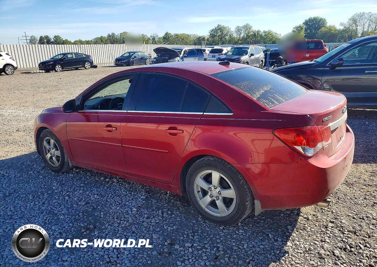 2012 Chevrolet Cruze Lt VIN:1G1PF5SC5C7355851 - 2