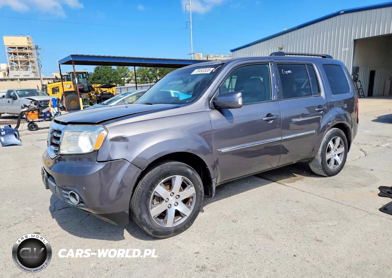 2014 Honda Pilot Touring VIN:5FNYF3H90EB021901 - 1
