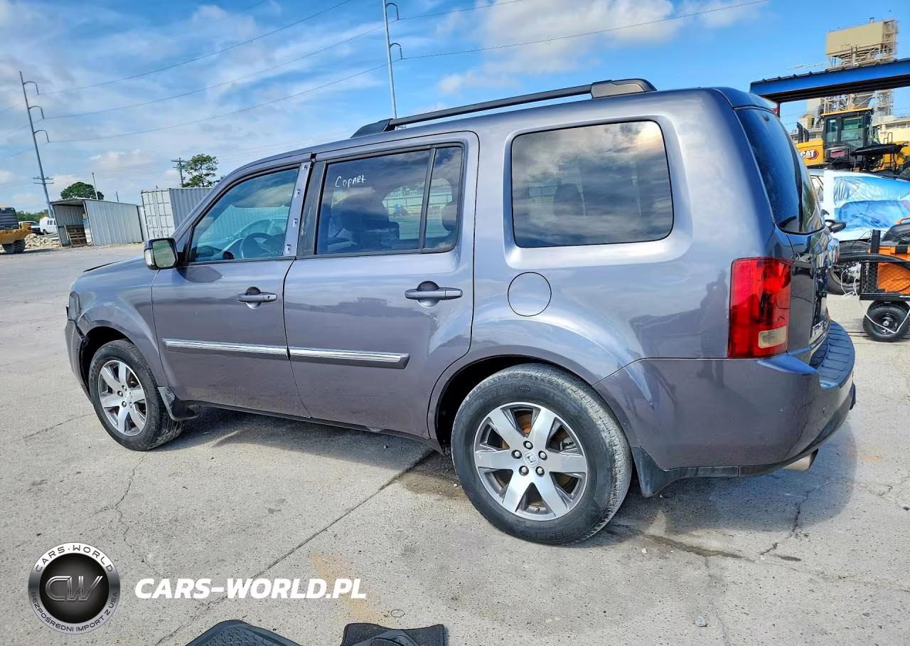 2014 Honda Pilot Touring VIN:5FNYF3H90EB021901 - 2