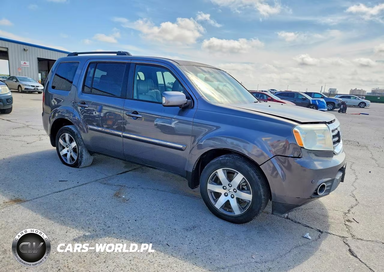 2014 Honda Pilot Touring VIN:5FNYF3H90EB021901 - 4