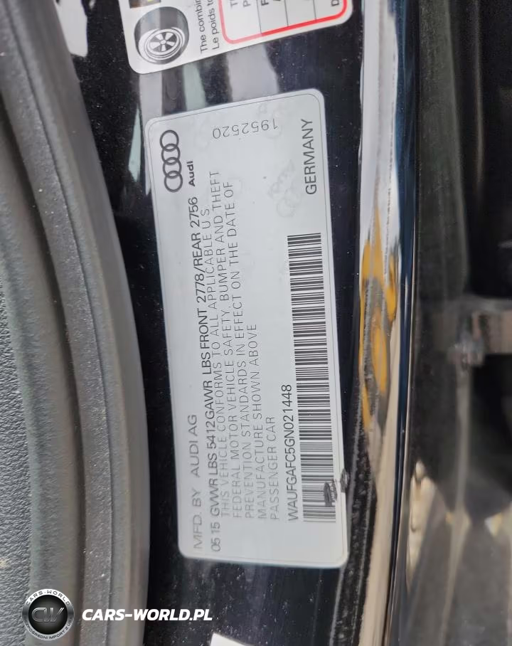 2016 Audi A6 Premium Plus VIN:WAUFGAFC5GN021448 - 12