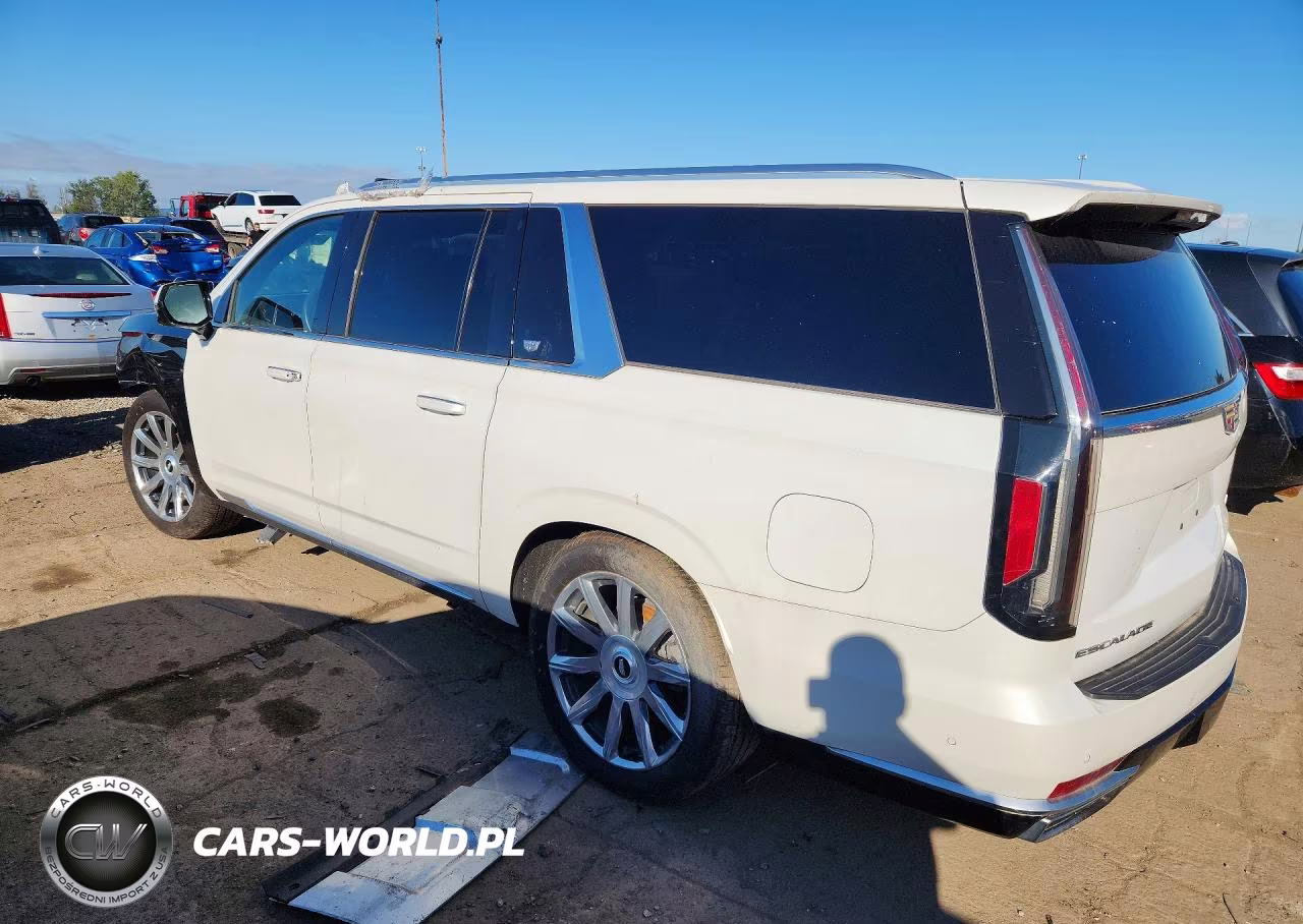2022 Cadillac Escalade Esv Premium Luxury Platinum VIN:1GYS4MKL2NR196080 - 2