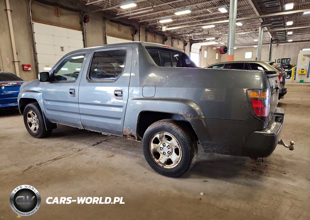 2007 Honda Ridgeline Rt VIN:2HJYK16287H542637 - 2