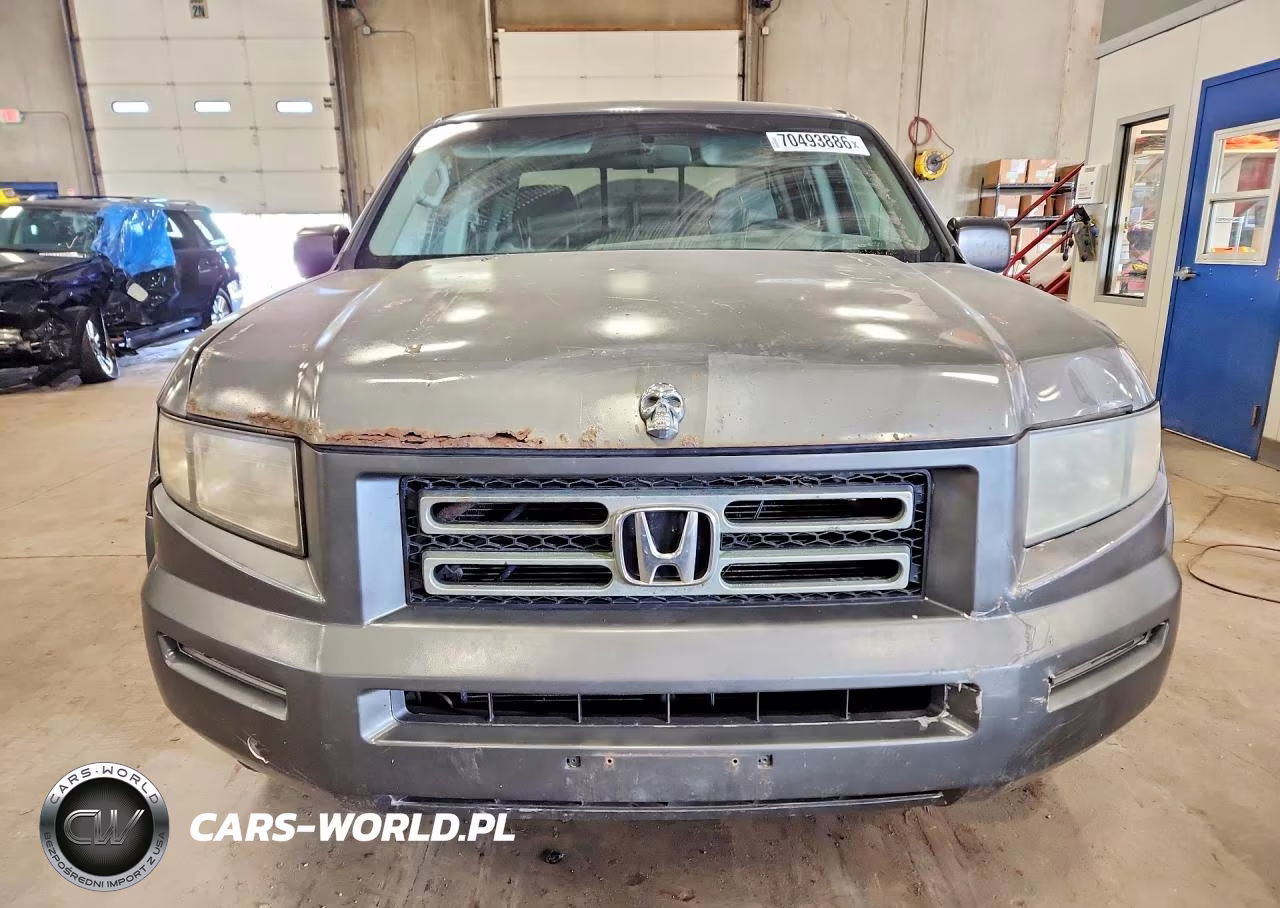 2007 Honda Ridgeline Rt VIN:2HJYK16287H542637 - 5