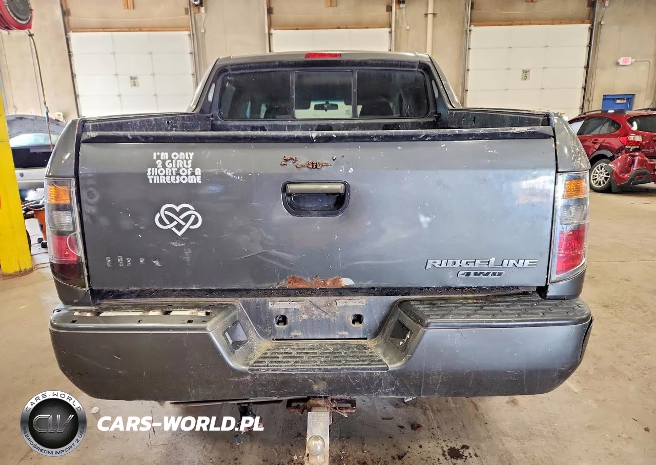 2007 Honda Ridgeline Rt VIN:2HJYK16287H542637 - 6