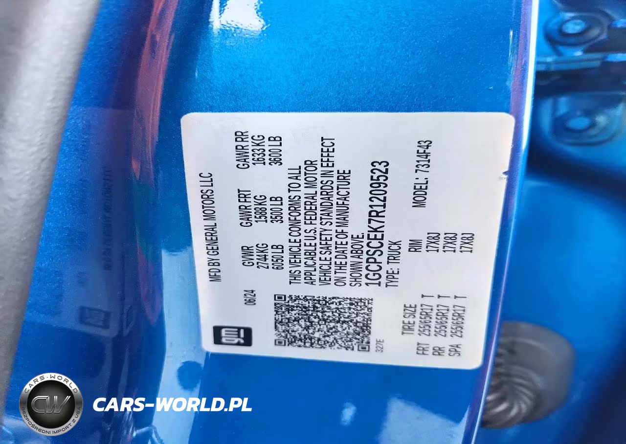 2024 Chevrolet Colorado Lt VIN:1GCPSCEK7R1209523 - 13