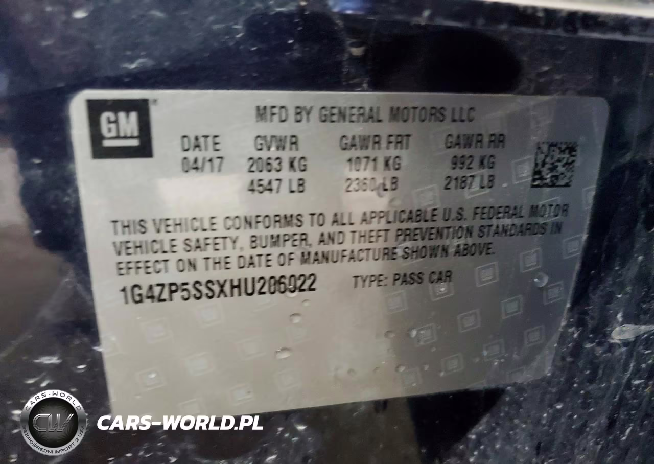 2017 Buick Lacrosse Essence VIN:1G4ZP5SSXHU206022 - 12