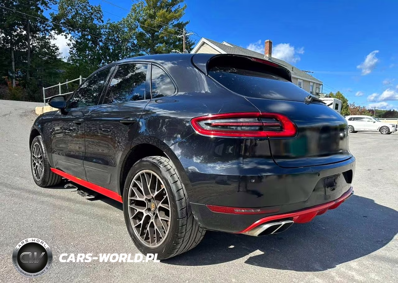 2016 Porsche Macan Turbo VIN:WP1AF2A56GLB90905 - 2