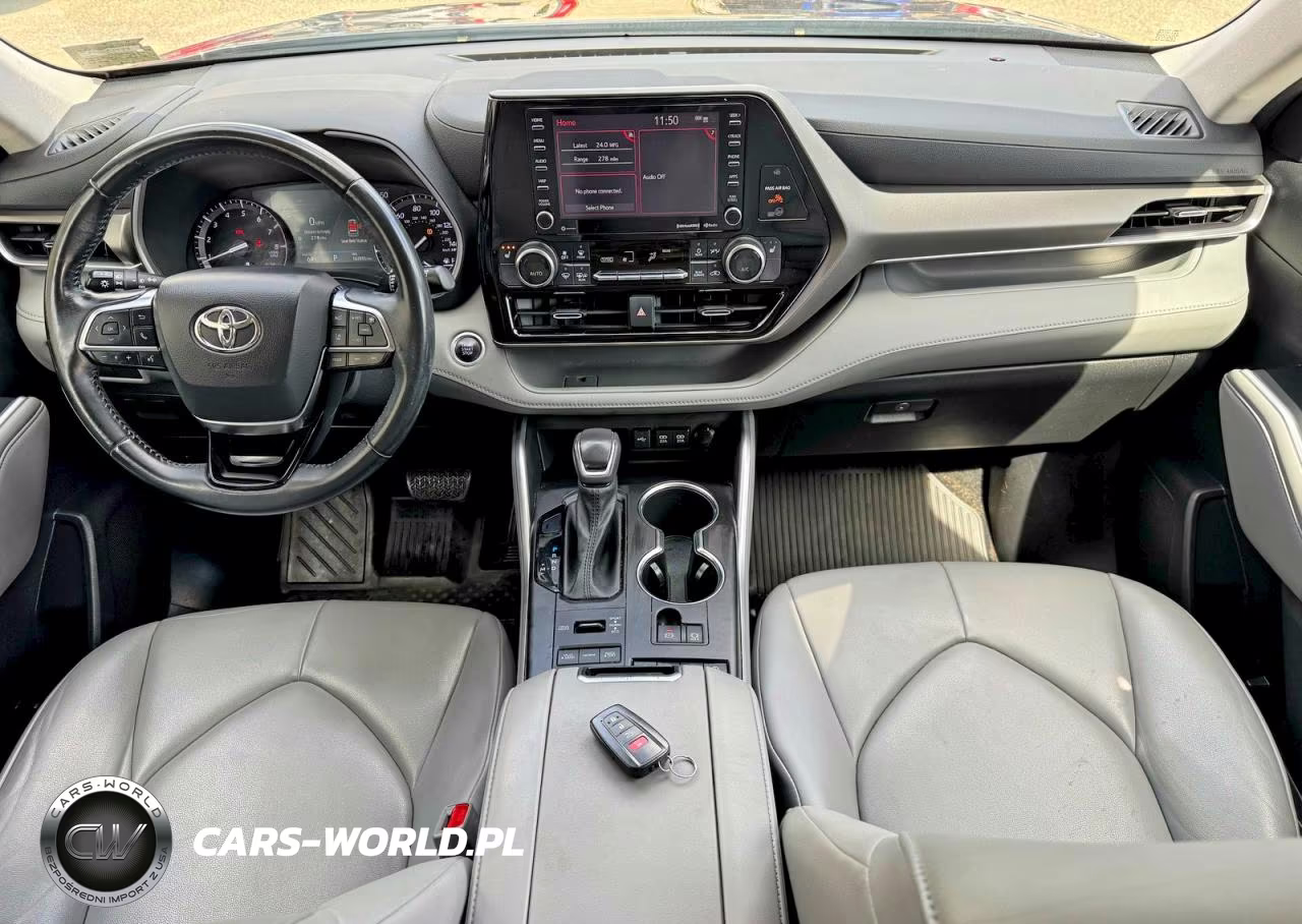 2021 Toyota Highlander Xle VIN:5TDGZRBH6MS553797 - 9