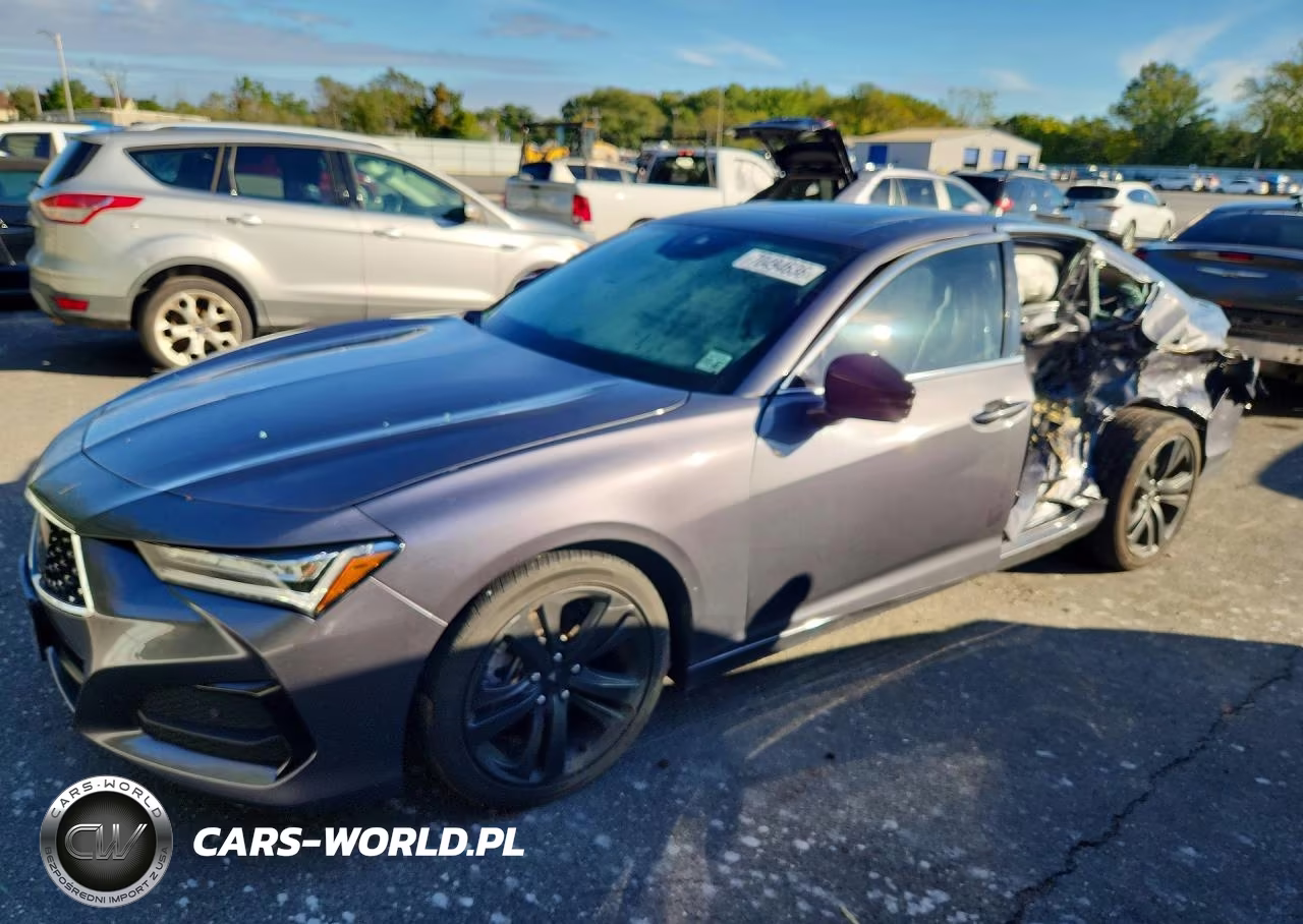 2022 Acura Tlx Technology VIN:19UUB5F40NA005527 - 1