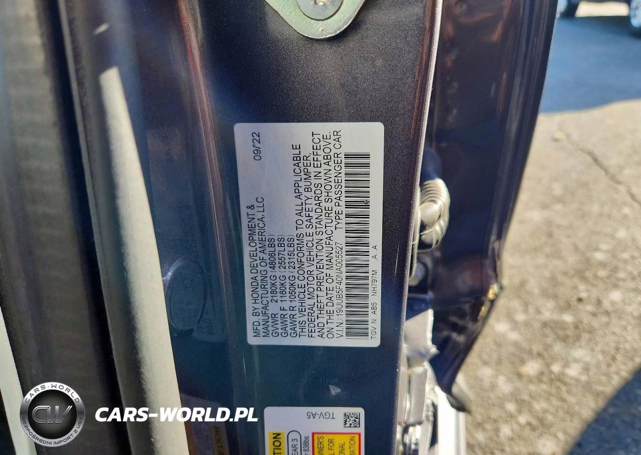 2022 Acura Tlx Technology VIN:19UUB5F40NA005527 - 12