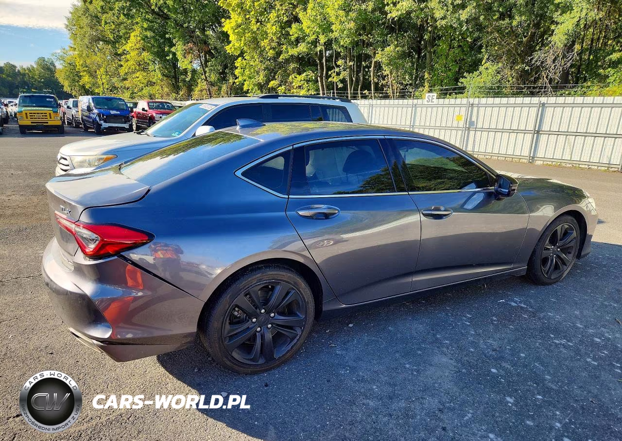 2022 Acura Tlx Technology VIN:19UUB5F40NA005527 - 3