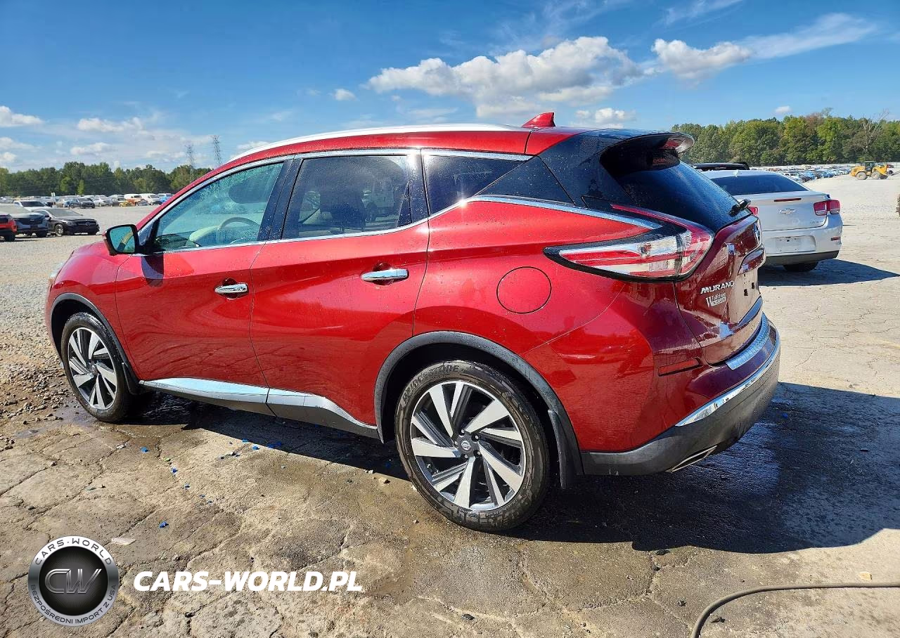 2017 Nissan Murano Platinum VIN:5N1AZ2MH3HN109178 - 2