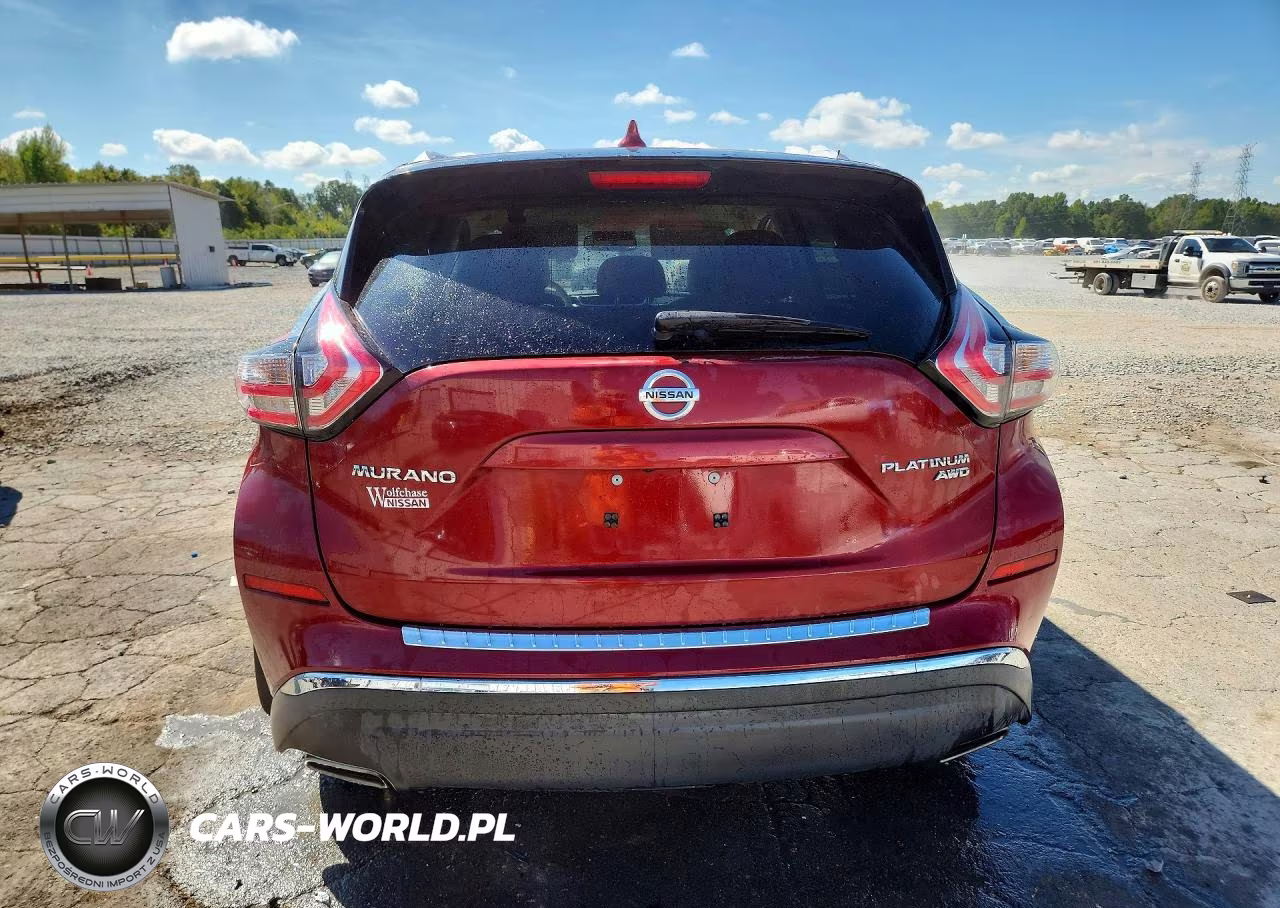 2017 Nissan Murano Platinum VIN:5N1AZ2MH3HN109178 - 6