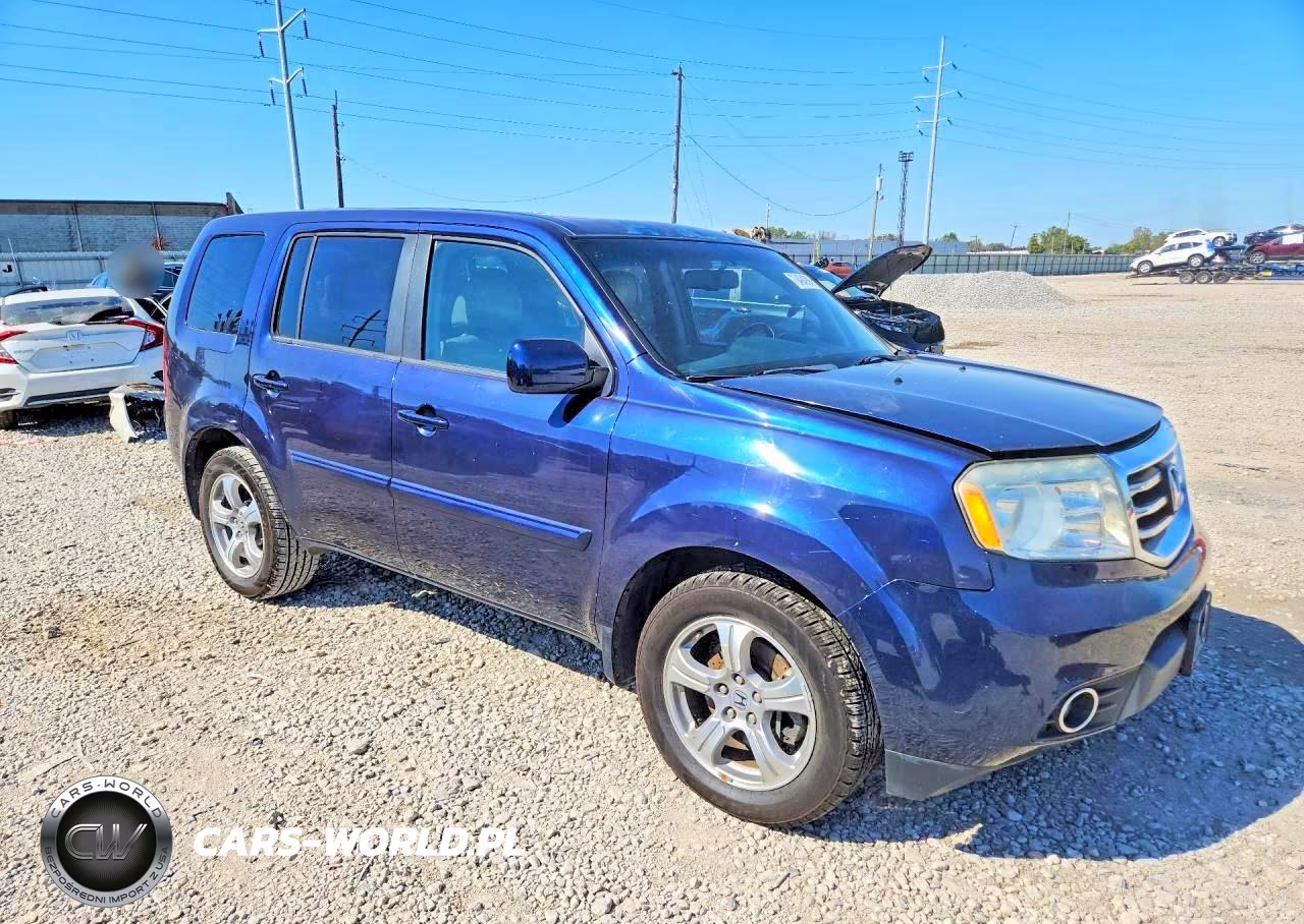 2013 Honda Pilot Exl VIN:5FNYF4H52DB074438 - 4