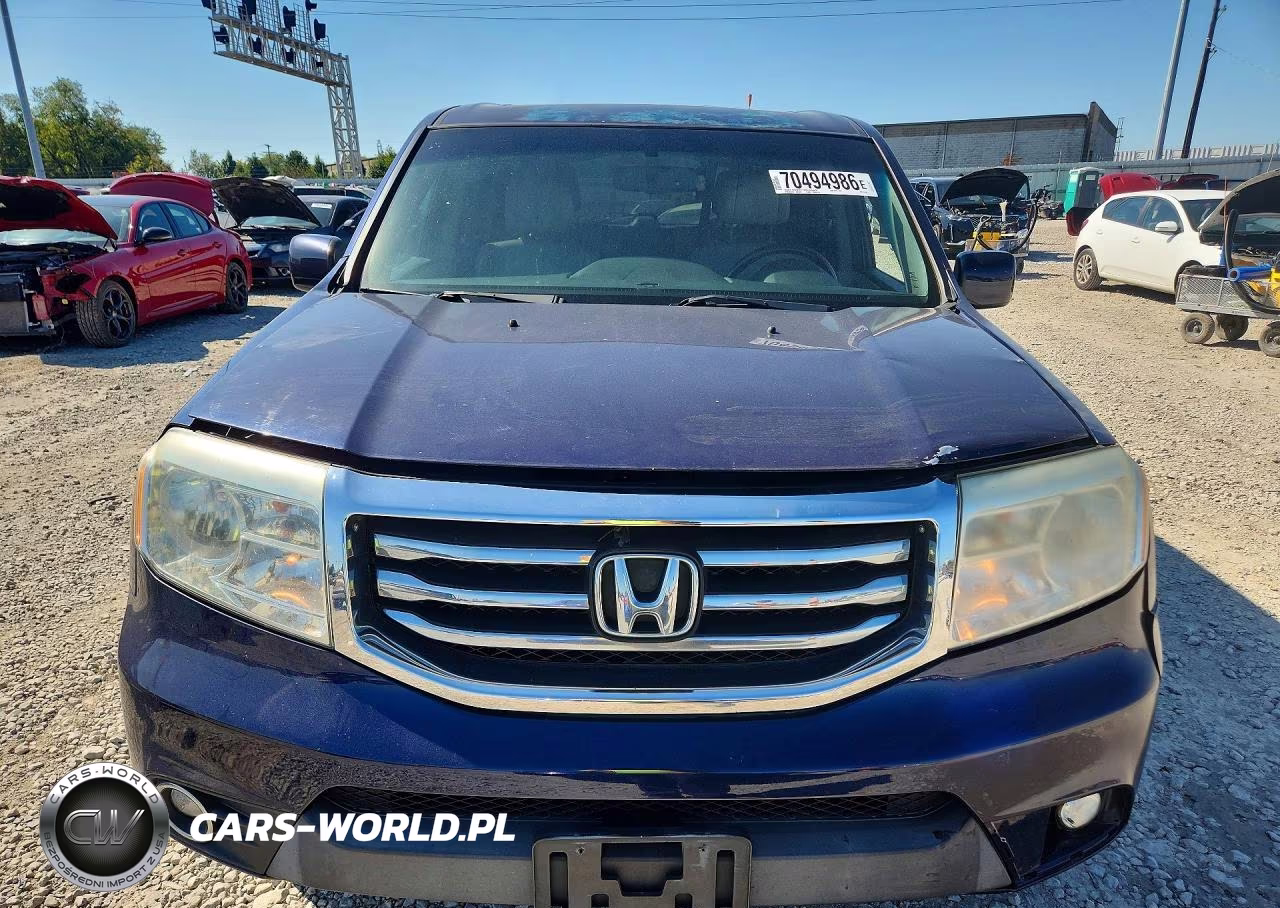 2013 Honda Pilot Exl VIN:5FNYF4H52DB074438 - 5