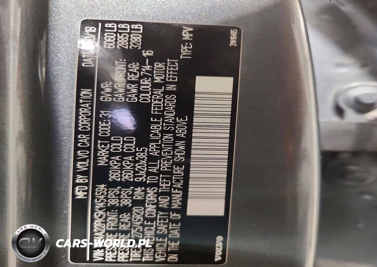 2019 Volvo Xc90 T6 Momentum VIN:YV4A22PK5K1454594 - 14