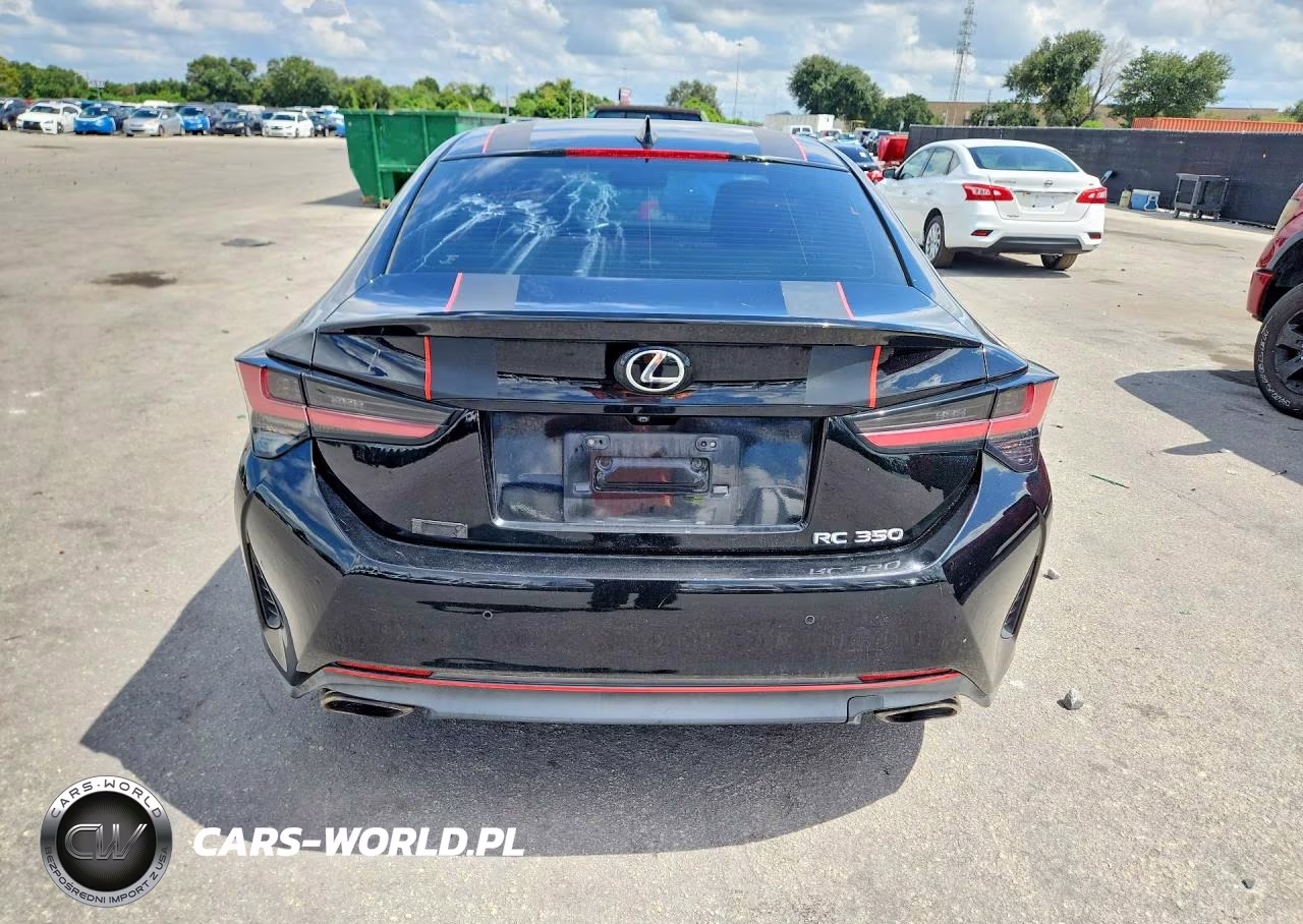 2019 Lexus Rc 350 VIN:JTHHZ5BC6K5020884 - 6