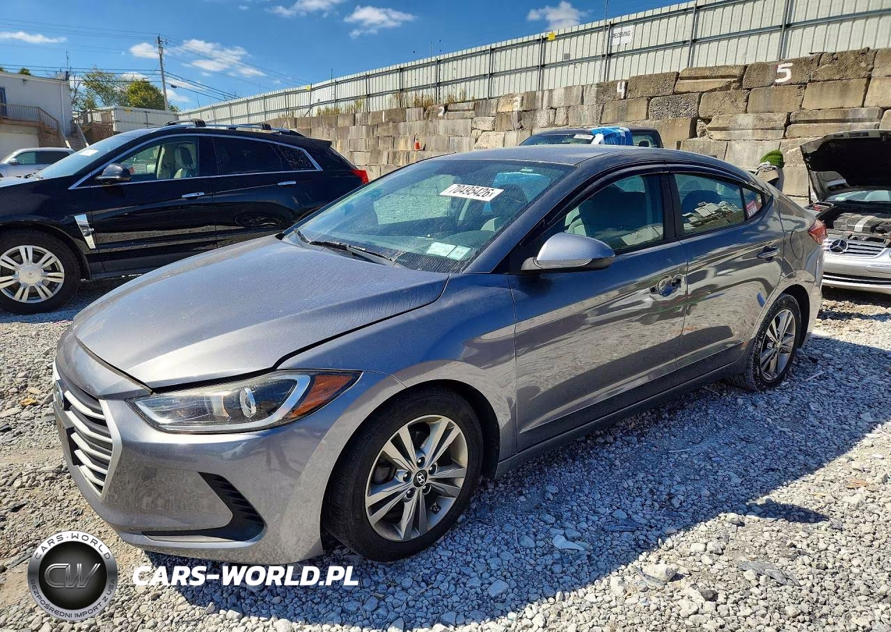 2017 Hyundai Elantra Se VIN:KMHD84LF9HU402357 - 1